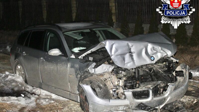 Nocny wypadek w Toporzysku