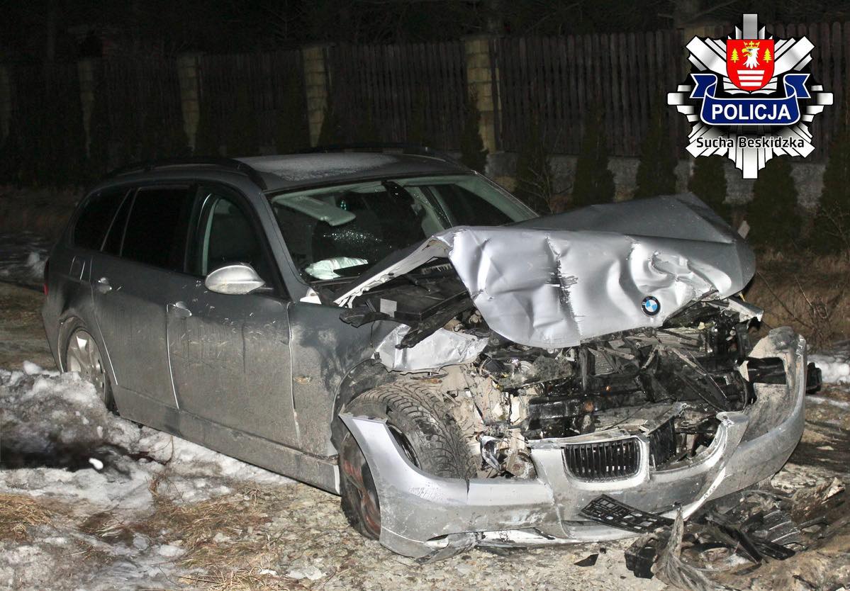 Nocny wypadek w Toporzysku