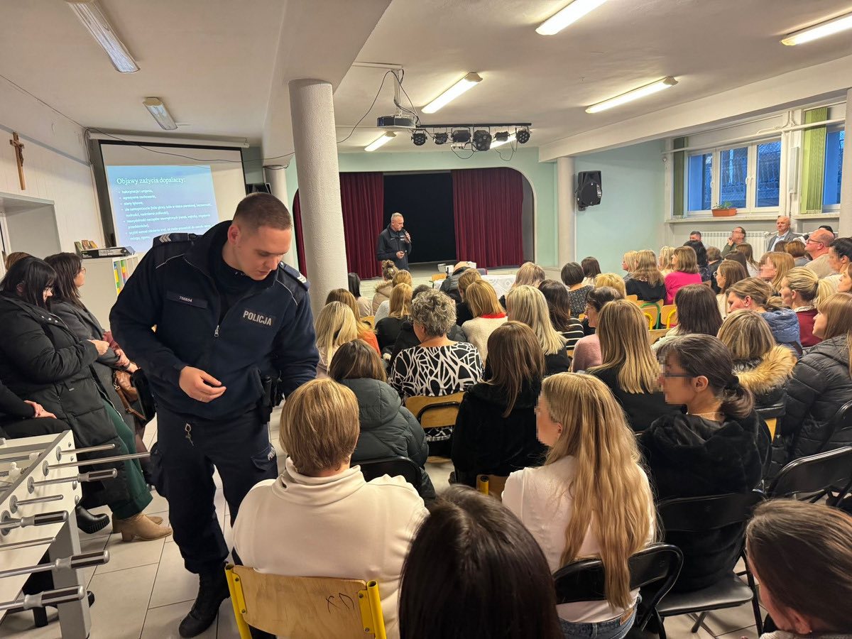 W Sidzinie i Naprawie rozmawiali o narkotykach