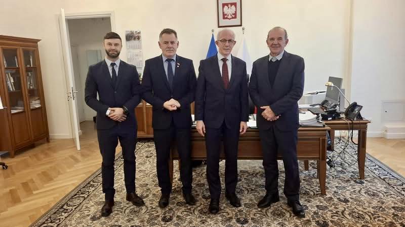 Jordanów w MSWiA. Rozmowy o bezpieczeństwie mieszkańców