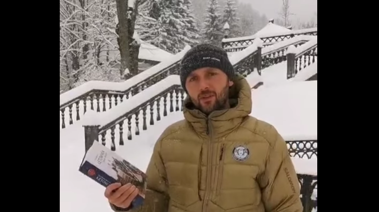 Andrzej Bargiel nagrał specjalną zapowiedź premiery książki o Łętowni!