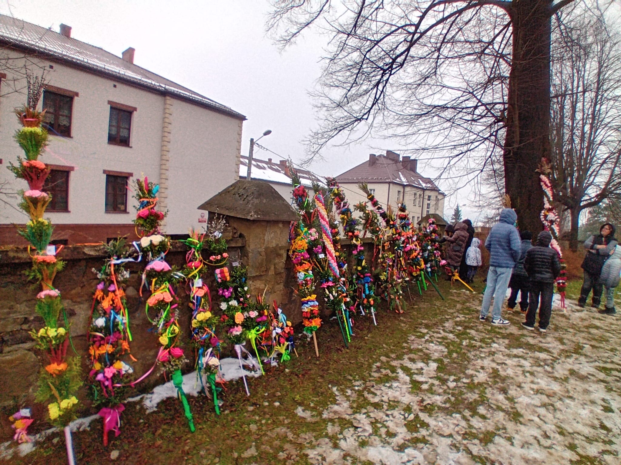 Mimo pogody tradycja wygrała. Konkurs palm w Jordanowie rozstrzygnięty [Galeria]