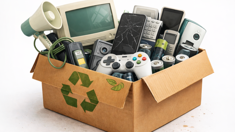 Jordanów może pomóc swojej szkole. Trwa zbiórka elektroodpadów