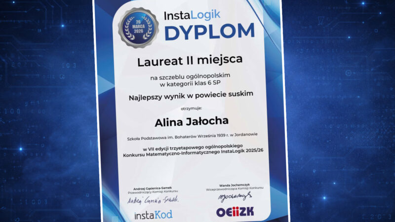 Alina Jałocha z Jordanowa laureatką II miejsca w Polsce