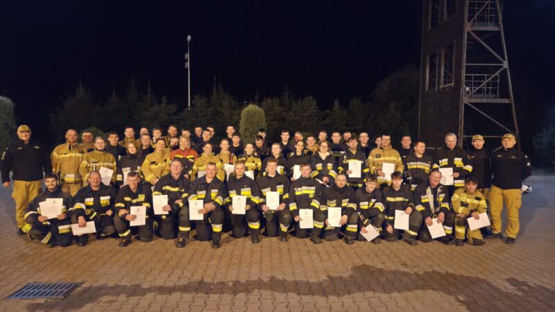 Nowi strażacy w naszym regionie. Druhowie zasilili jednostki OSP