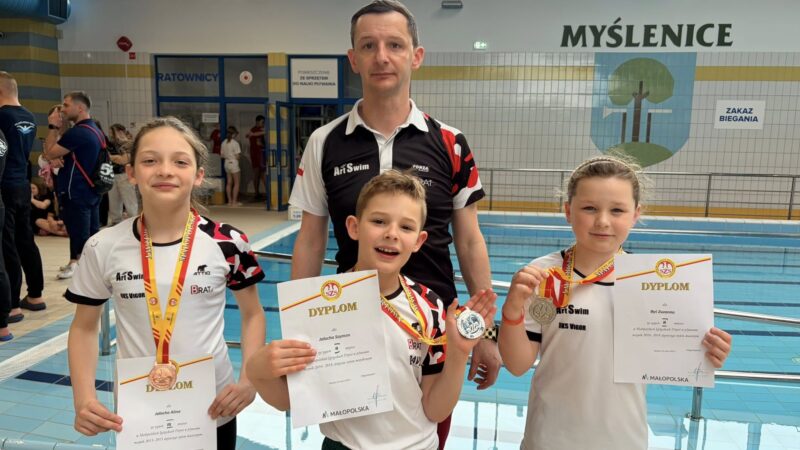 Kolejny pływacki sukces. Tym razem uczniowie z Jordanowa