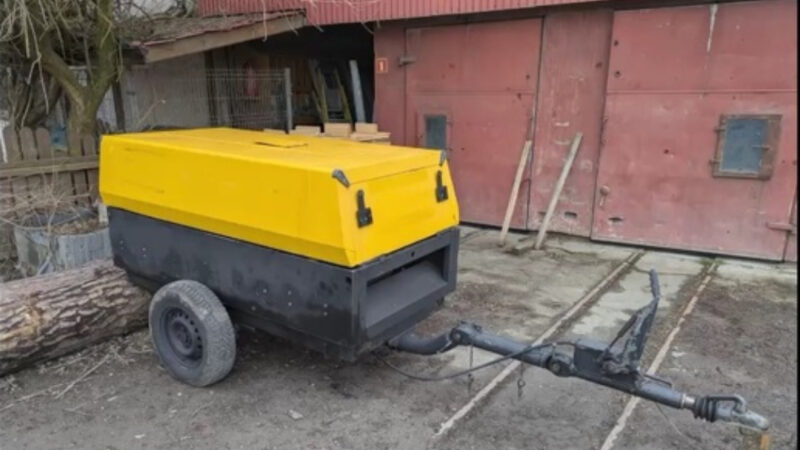 Policjanci z Jordanowa i Rabki odzyskali skradzioną sprężarkę