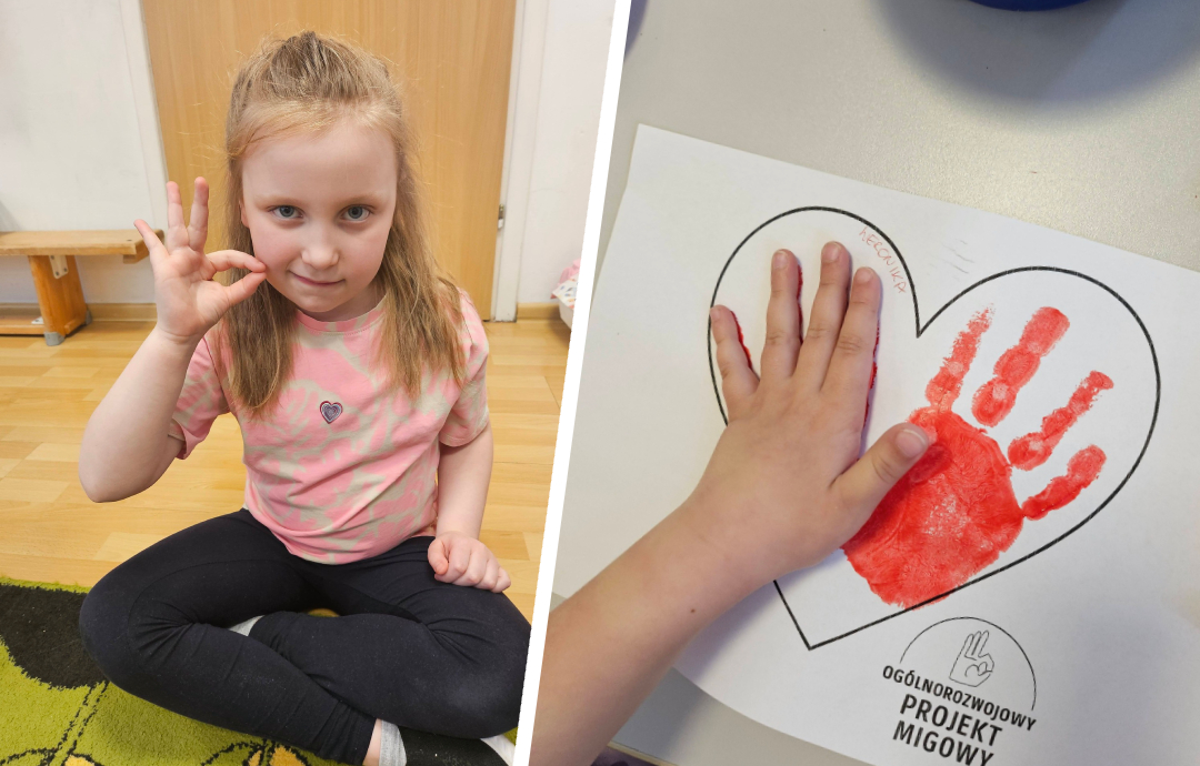 Przedszkolaki z Bystrej Podhalańskiej uczą się języka migowego [Wideo]