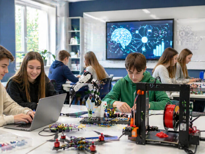 Pracownie AI w Jordanowie. Sztuczna inteligencja, drukarki 3D i nowoczesny sprzęt