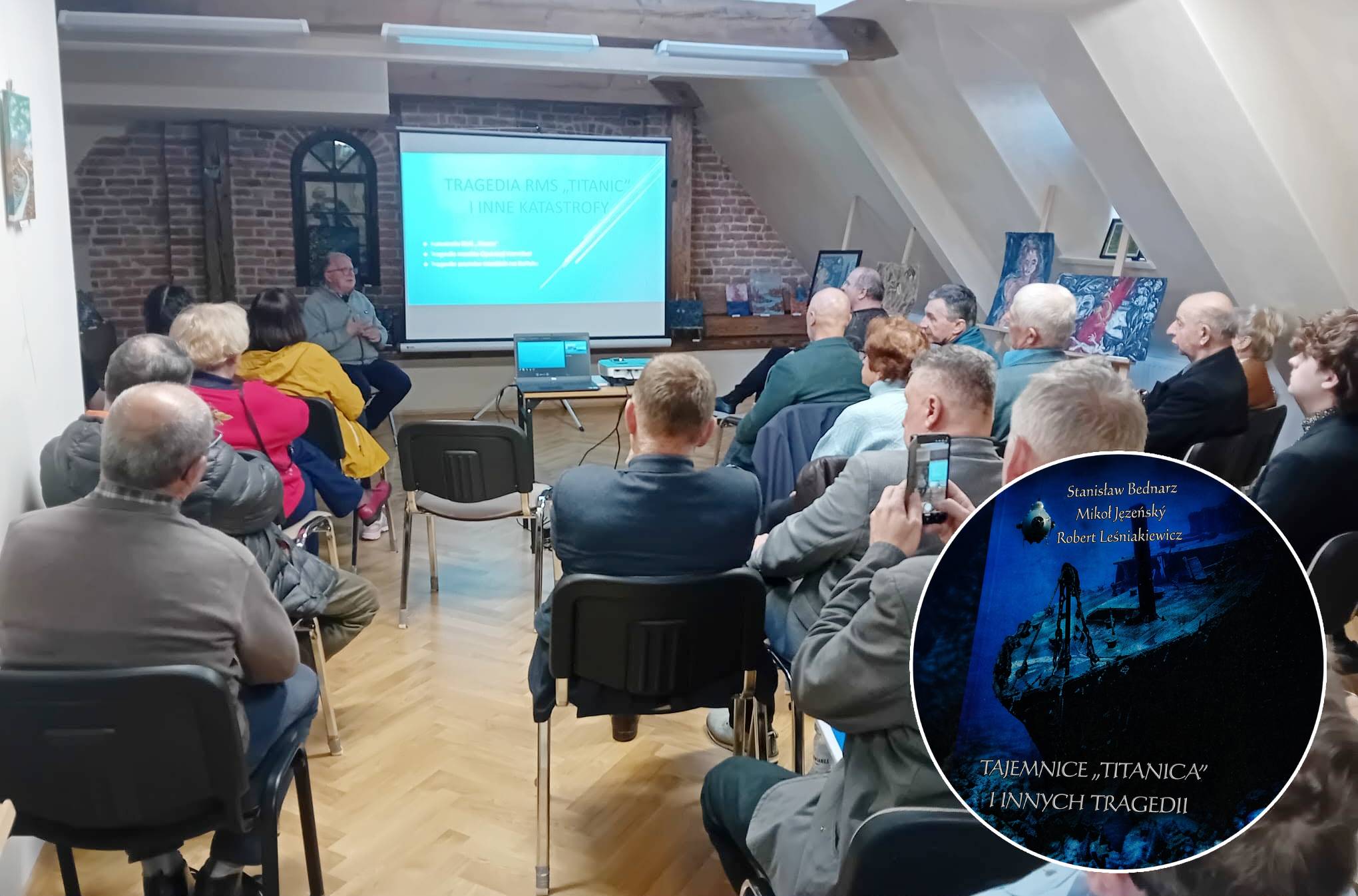 Historia, emocje i pełna sala. Spotkanie o katastrofach morskich w Jordanowie