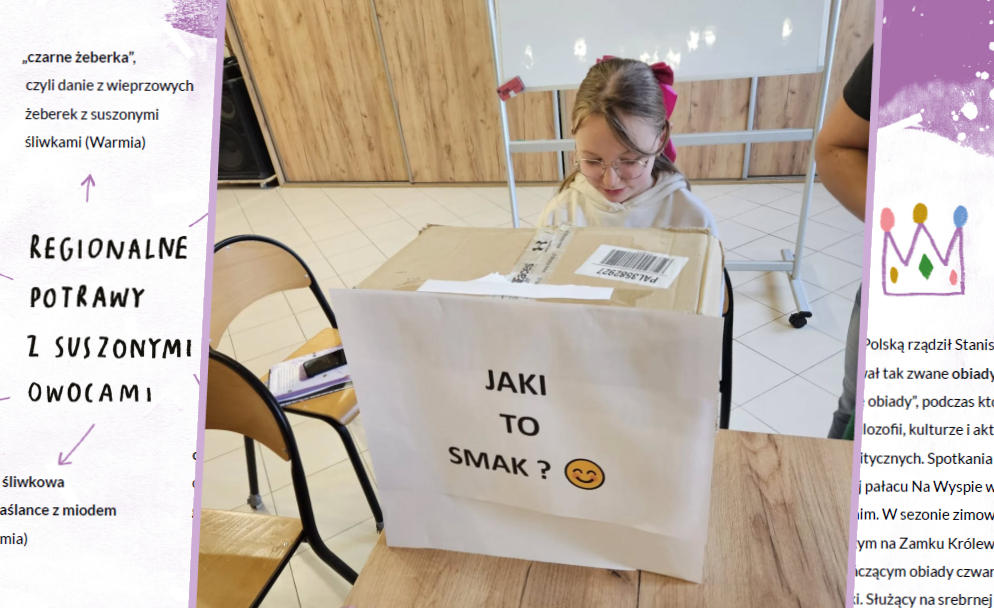 Jak smakuje lokalność? Klasa 3a z Jordanowa na warsztatach „Poczuj Polskę”