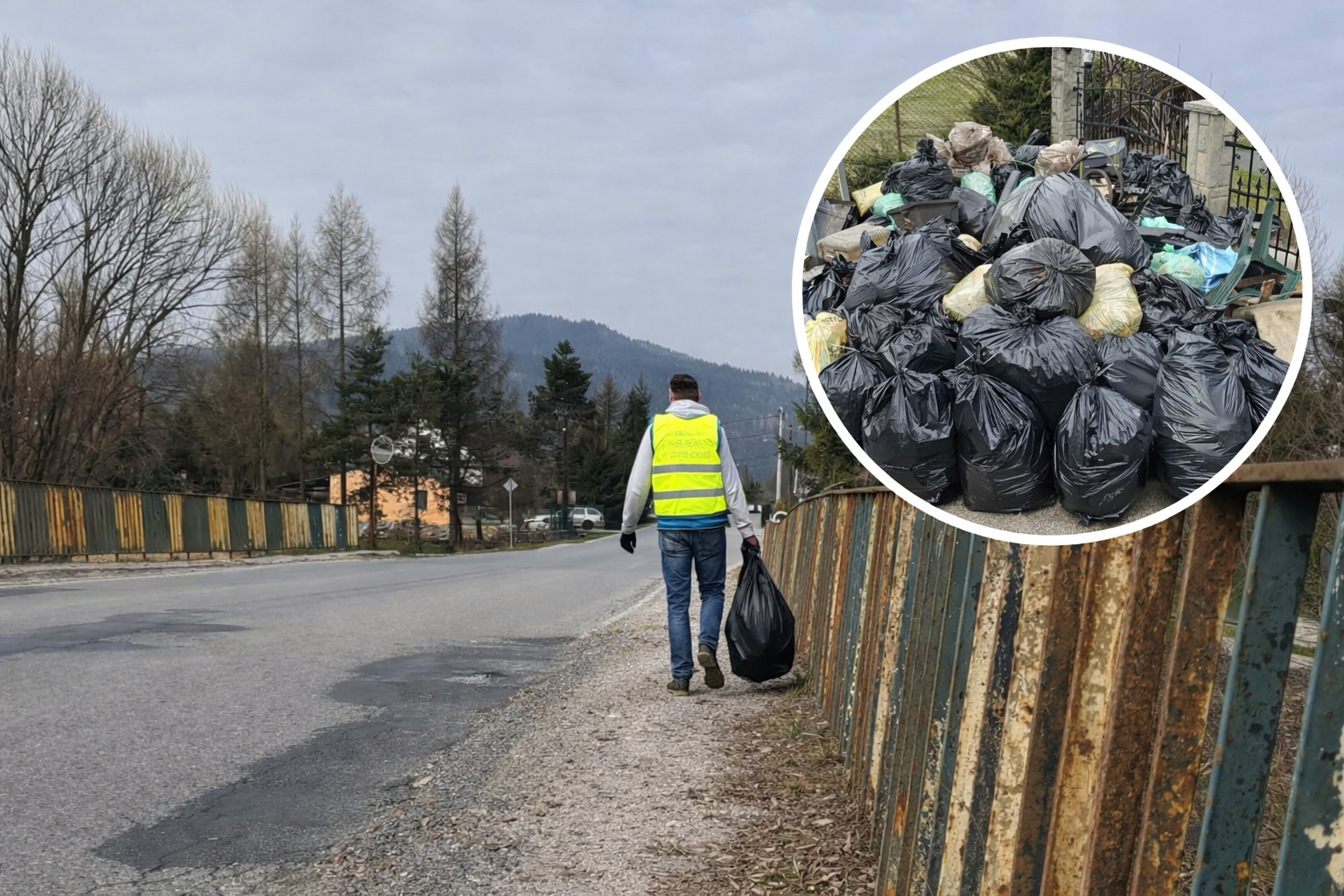 Najpierw uczniowie, potem mieszkańcy. Bystra Podhalańska dała przykład