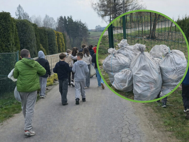 Przed wielkim sprzątaniem Jordanowa do akcji dołączyła szkoła