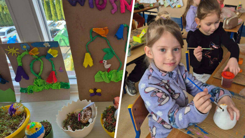 W klasie IB w Toporzysku już czuć Wielkanoc