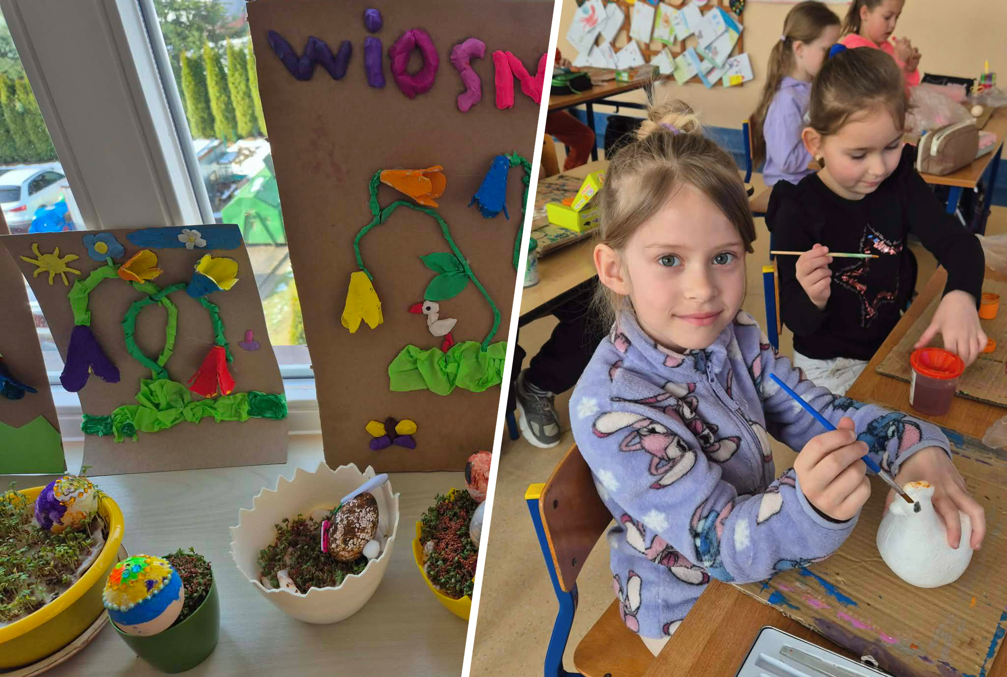 W klasie IB w Toporzysku już czuć Wielkanoc